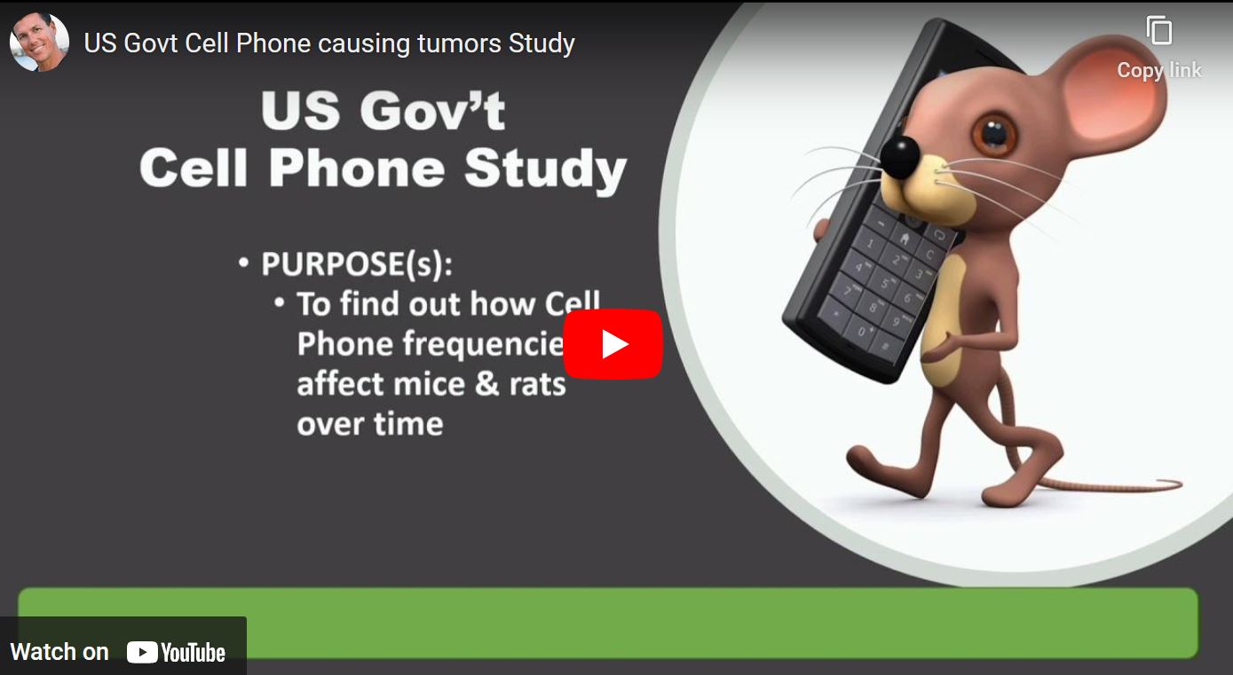 US Government’s Cell Phone & EMF Study